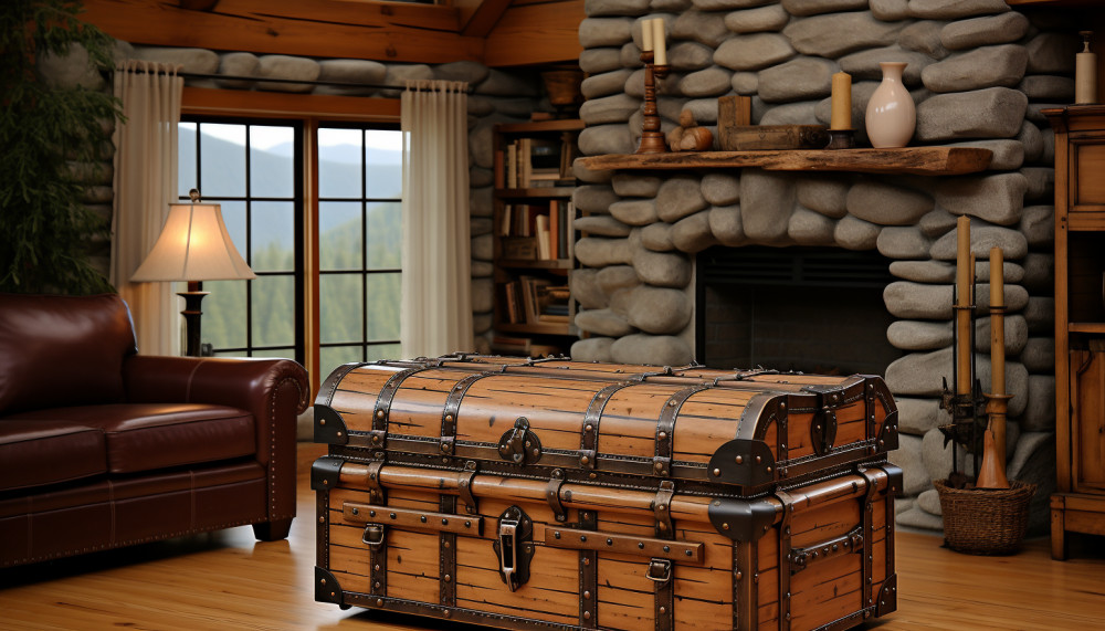 5 Astuces pour Intégrer un Coffre en Bois dans une Décoration Rustique