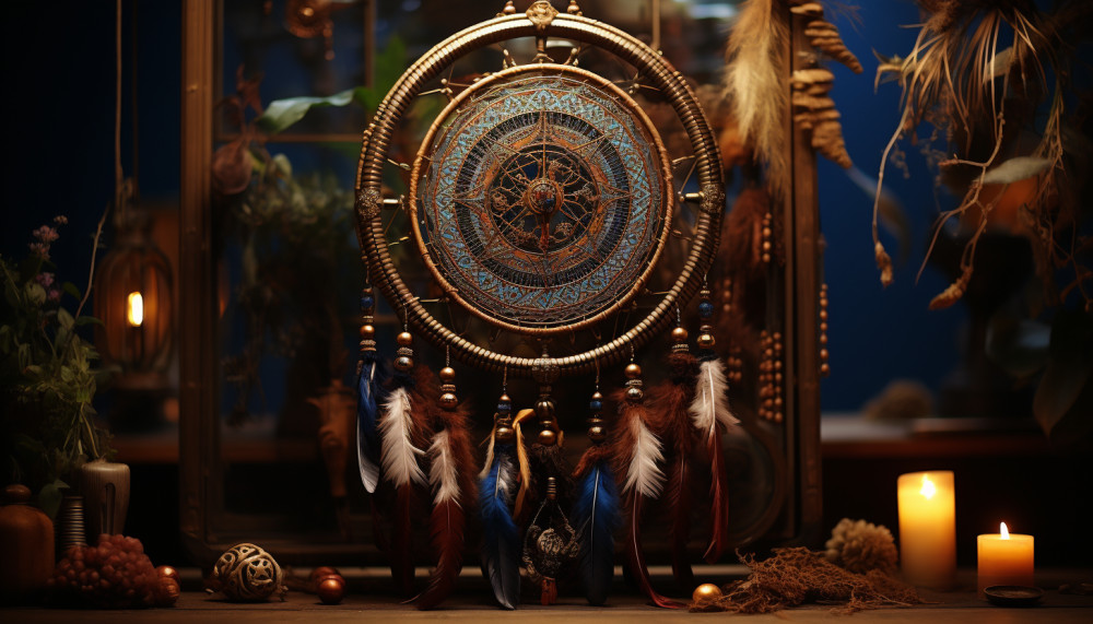 Attrape rêve : le gardien de nuit et objet décoratif