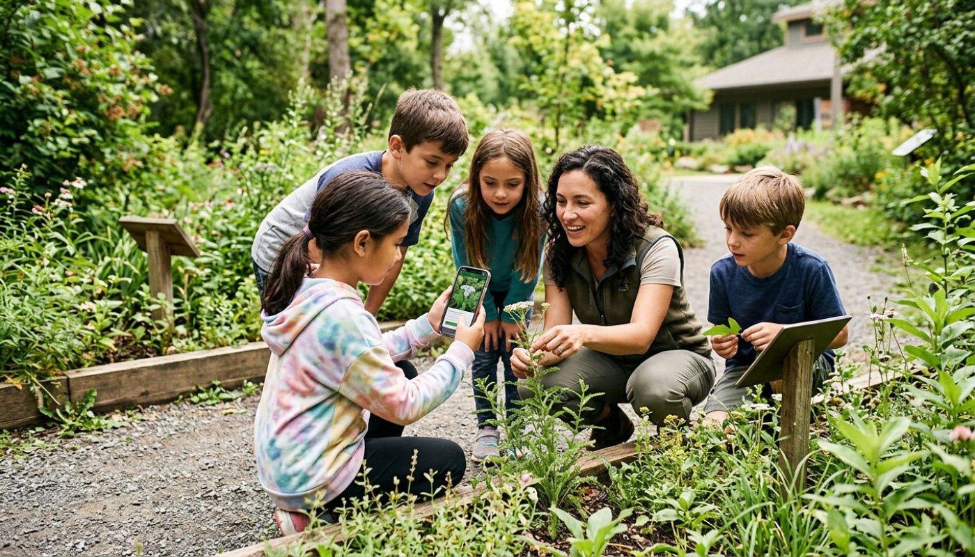 Comment intégrer la reconnaissance de plantes dans l'éducation environnementale ?
