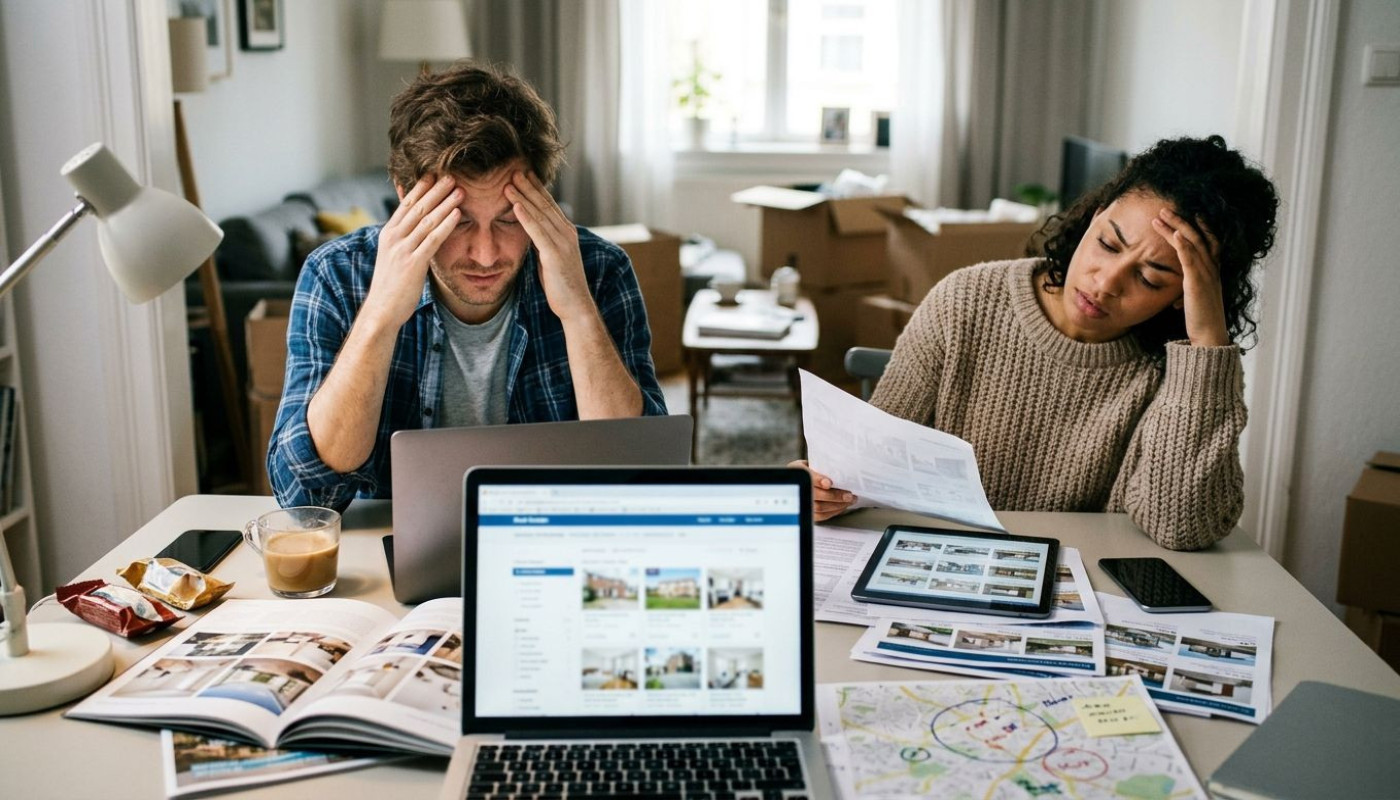 Pourquoi la recherche immobilière échoue souvent sans accompagnement d’agence