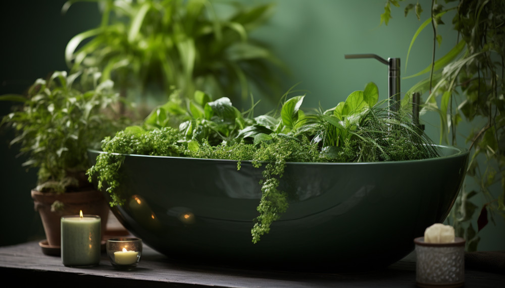 Quels sont les avantages de l'installation des plantes vertes dans la salle de bain ?